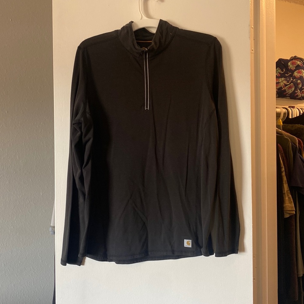 Carhartt workforce ladies zip up shirt size L